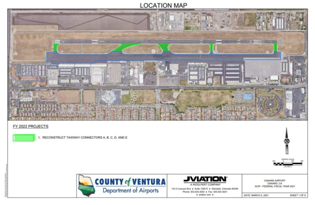 Ventura County Department of Airports Update to Taxiway Reconstruction Soil Storage