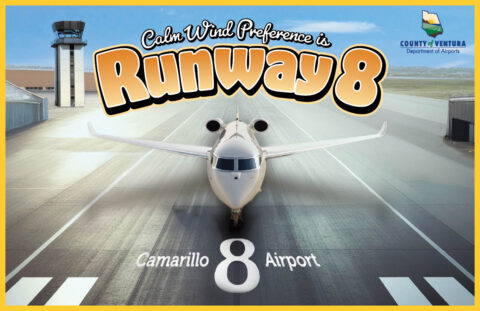 RWY 8 Postcard Makes Debut as Part of Pilot Education for FFVC